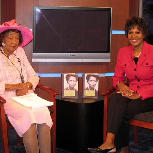Gwen with Dr. Dorothy Height